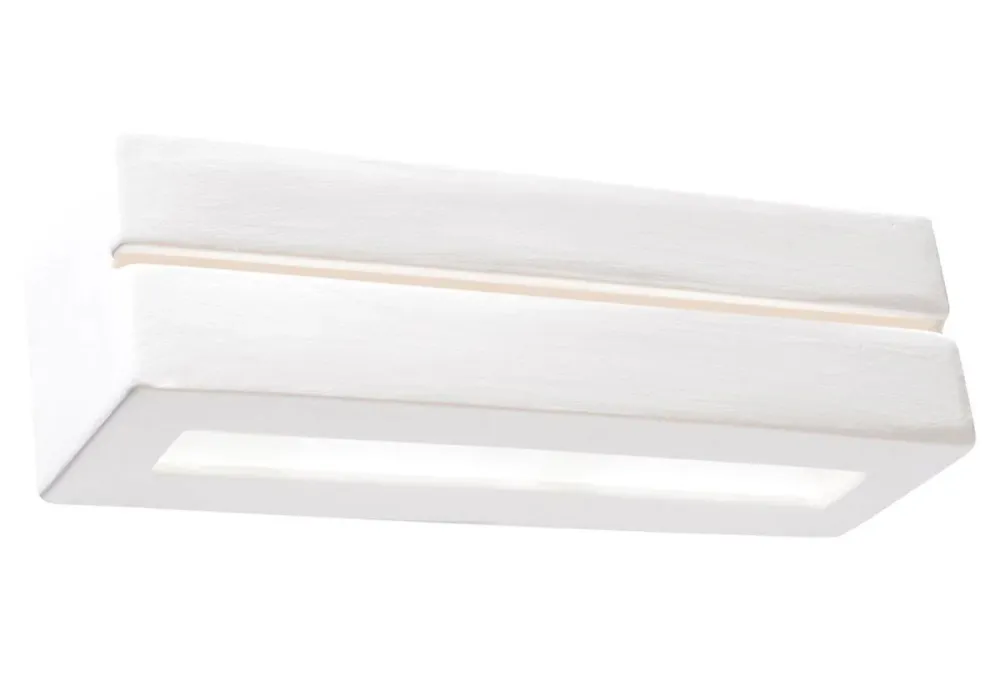 Sollux wandlamp Vega - 1 lichts - 9.5 x 9.5 cm - wit