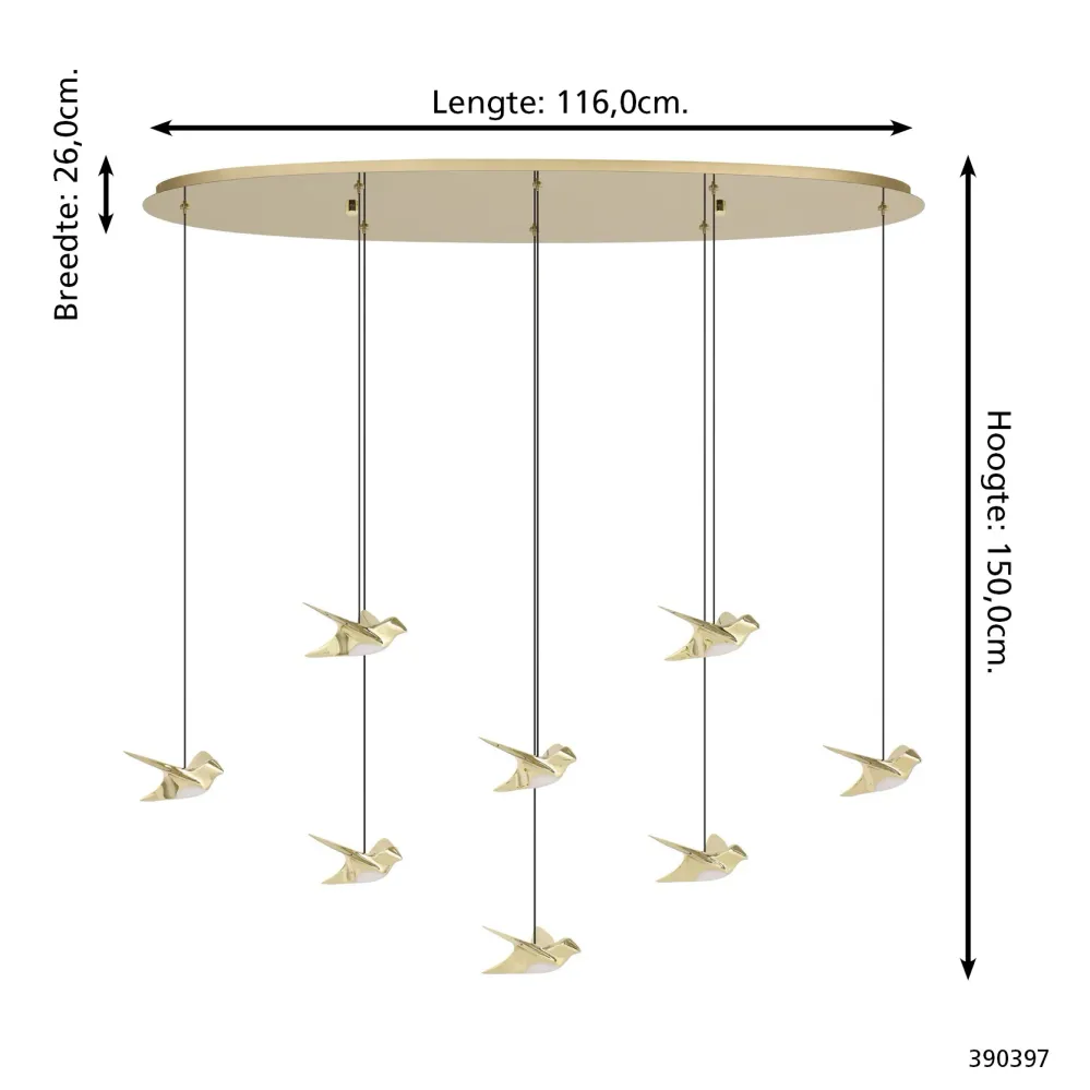 Stars Light hanglamp Paratebueno 2