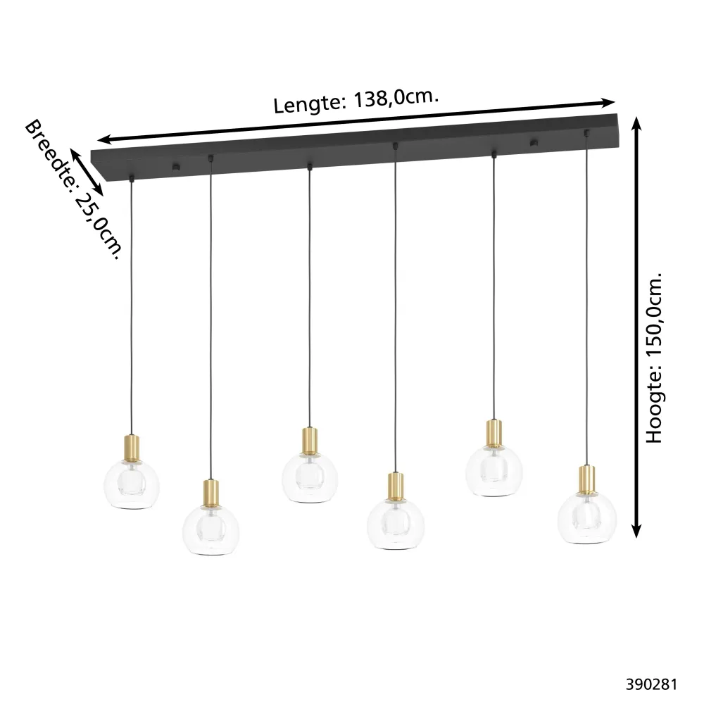 Stars Light hanglamp Terque
