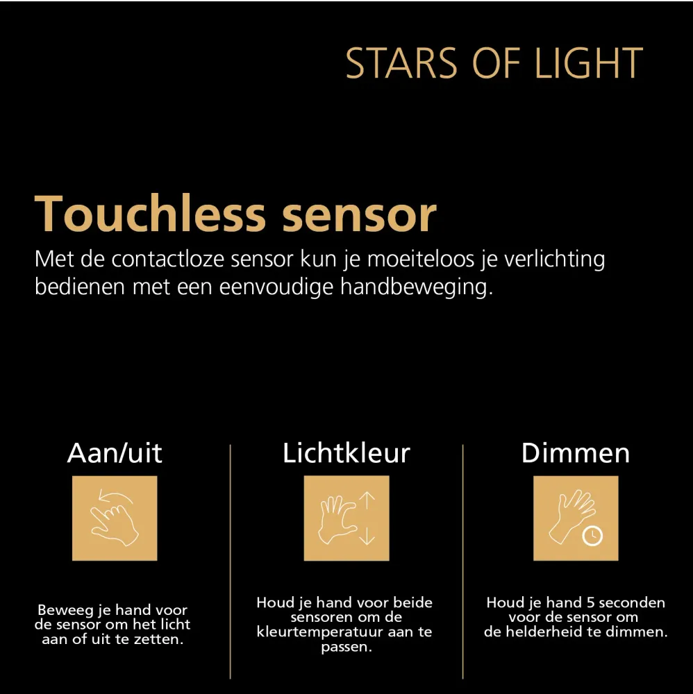 Stars Light hanglamp Trabuco