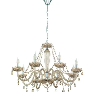 Stars Light  hanglamp Basilano - e14 - ø 82 cm - chroom/cognac