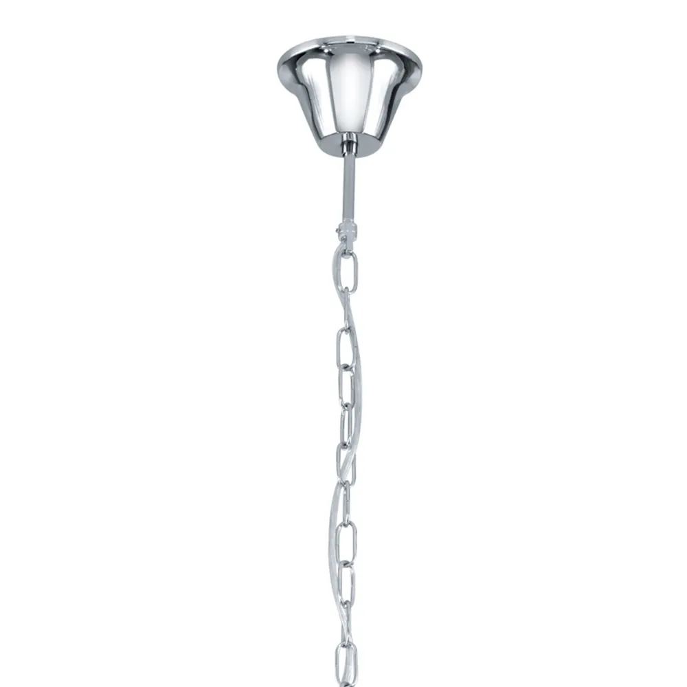 Stars Light hanglamp Basilano - e14 - ø 82 cm - chroom/cognac