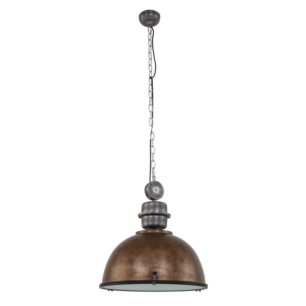 Steinhauer hanglamp bikkelxxl - 1 lichts - 52x 153 cm - bruin