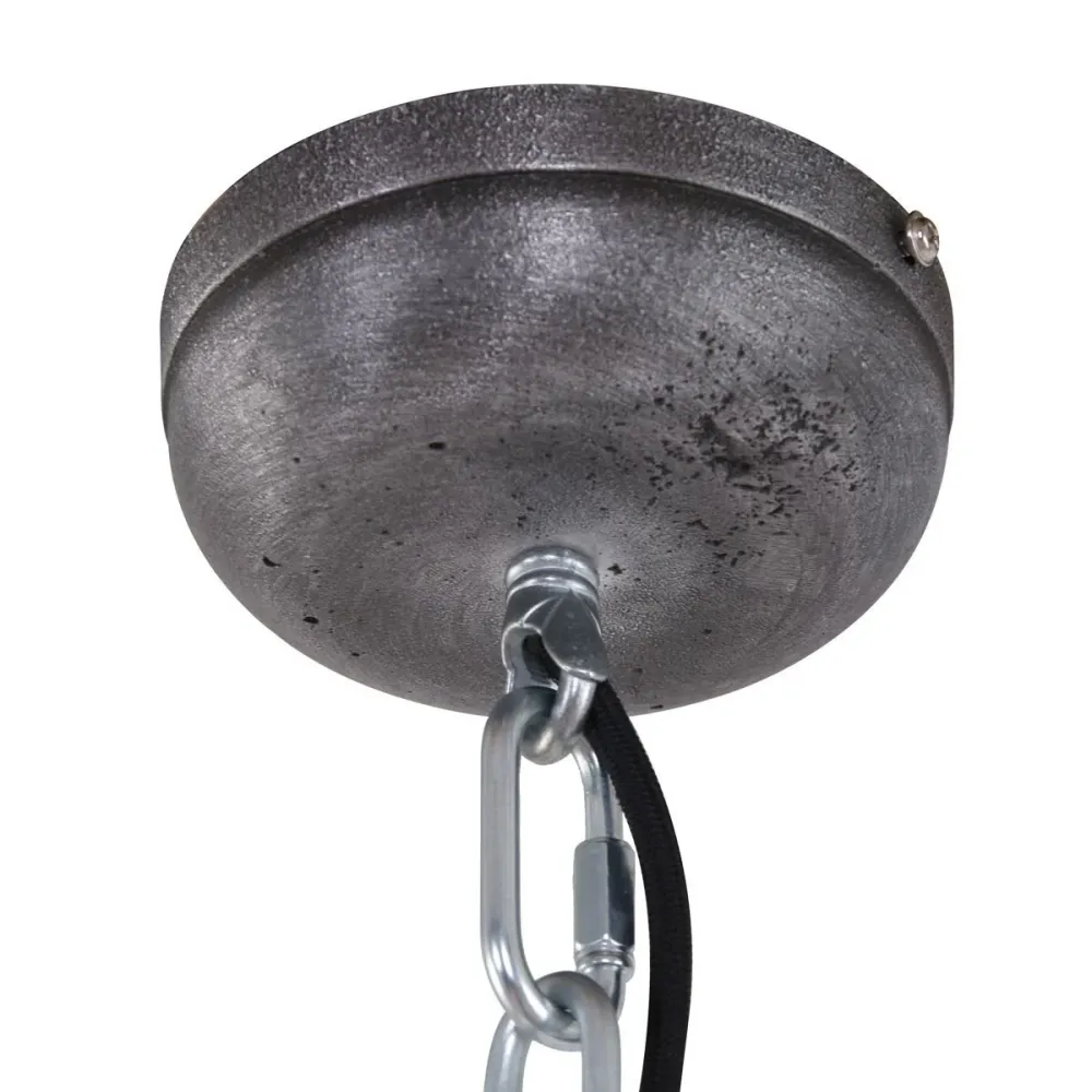 Steinhauer hanglamp bikkelxxl - 1 lichts - 52x 153 cm - zwart