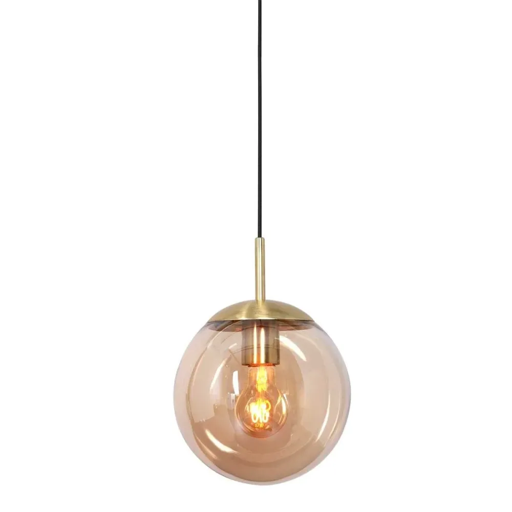 Steinhauer hanglamp bollique - 1 lichts - 25 x 175 cm - zwart
