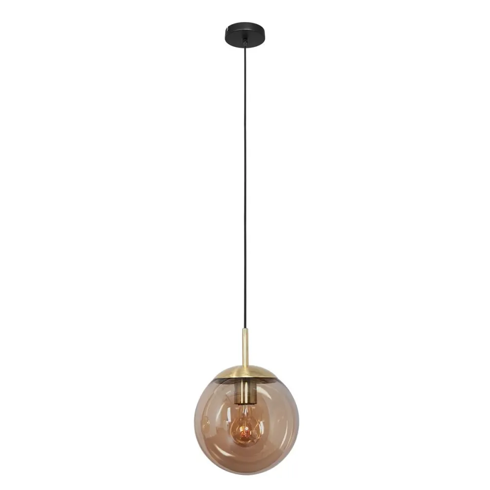 Steinhauer hanglamp bollique - 1 lichts - 25 x 175 cm - zwart