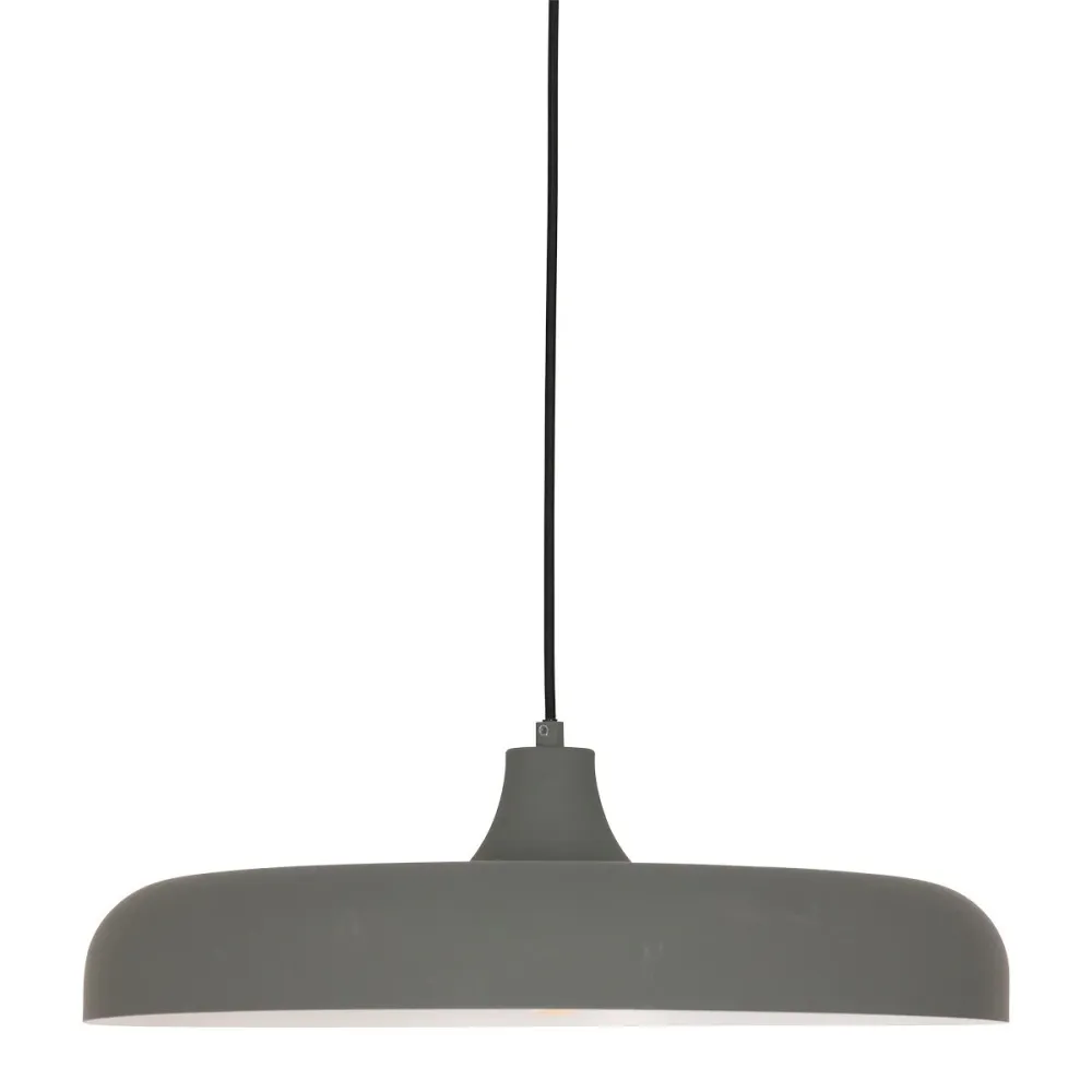 Steinhauer hanglamp krisip - 1 lichts - 55x 160 cm - grijs