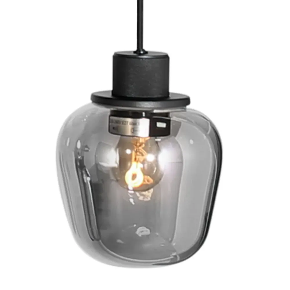 Steinhauer hanglamp reflexion - 9 lichts - 140 x 150 cm - zwart