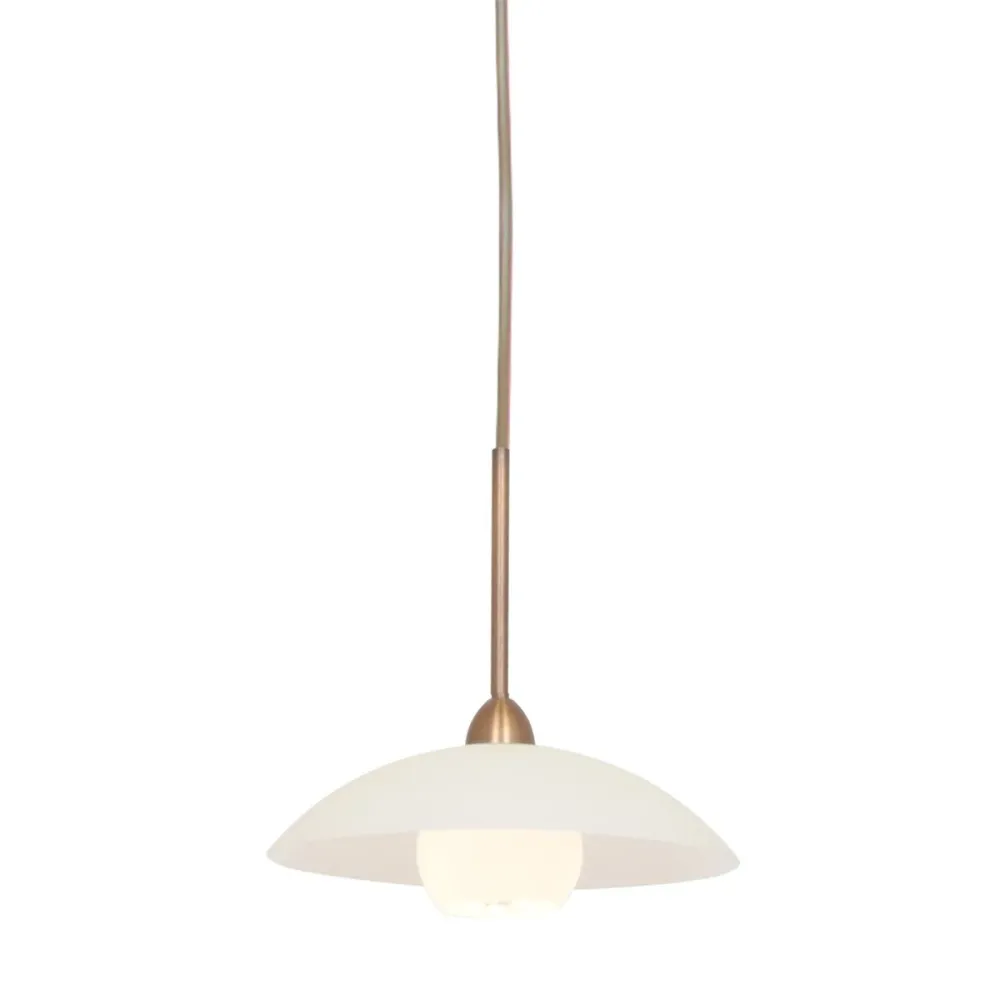 Steinhauer hanglamp sovereign - 1 lichts - 18x 100 cm - brons
