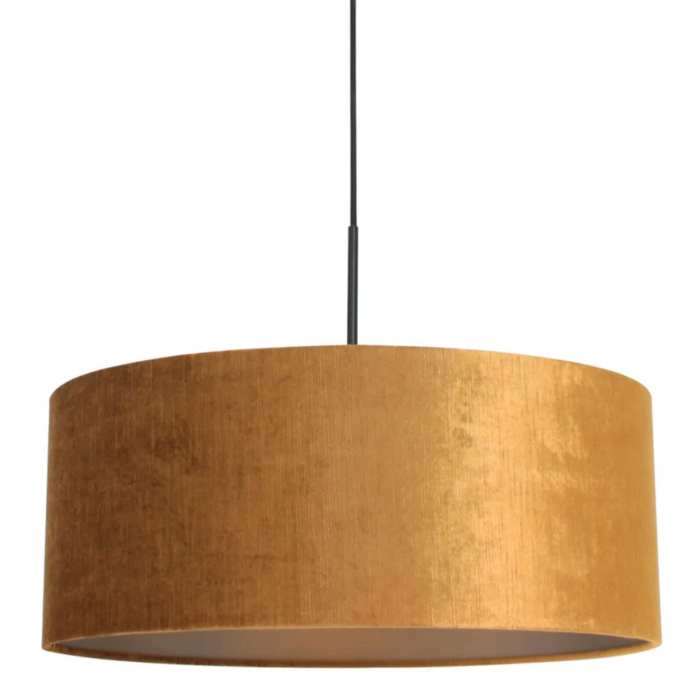 Steinhauer hanglamp Sparkled - 1 lichts - 50x 200 cm - zwart goud