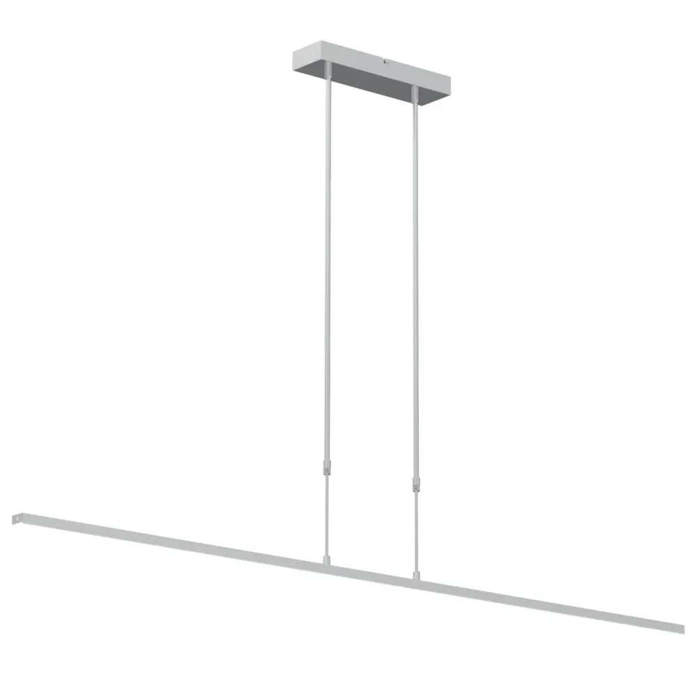 Steinhauer hanglamp Zelena - 3 lichts - 155x 117 cm - mat chroom