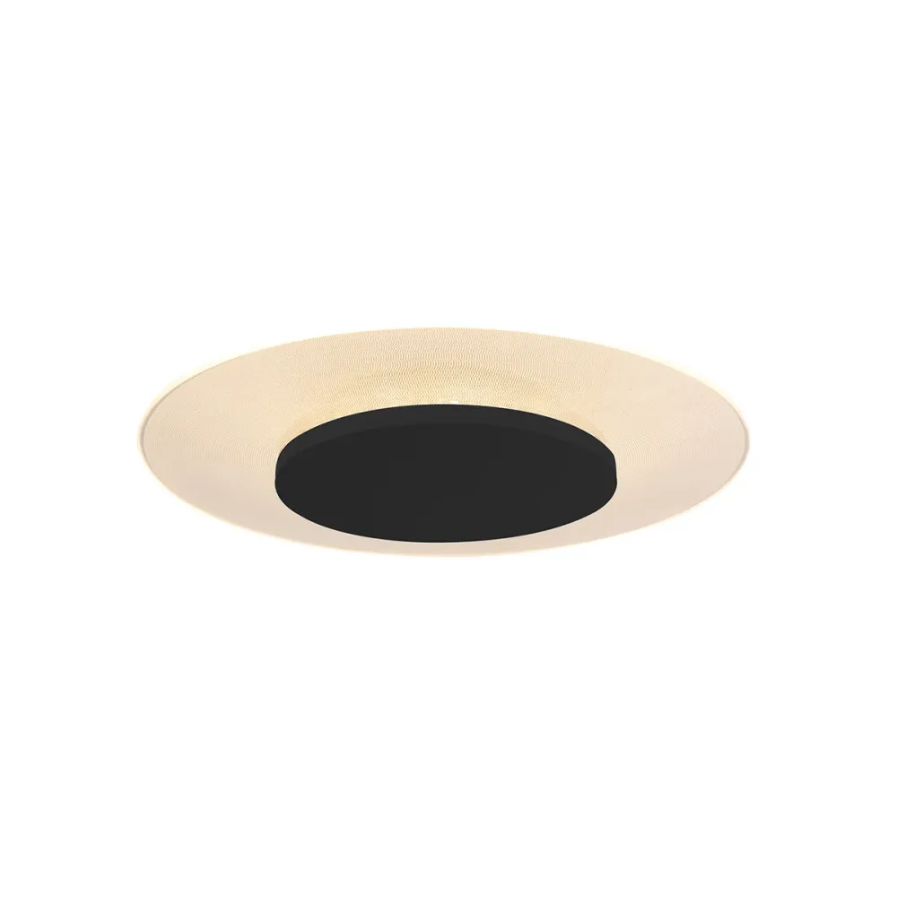 Steinhauer plafond - 36x 6 cm - zwart