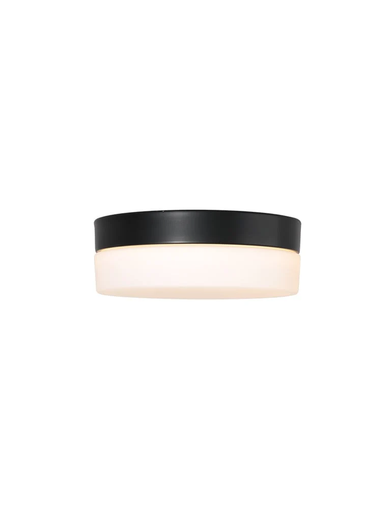 Steinhauer plafondlamp Ikaro - 1 lichts - 18x 7 cm - zwart