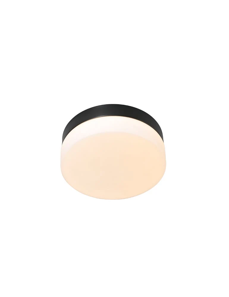 Steinhauer plafondlamp Ikaro - 1 lichts - 18x 7 cm - zwart
