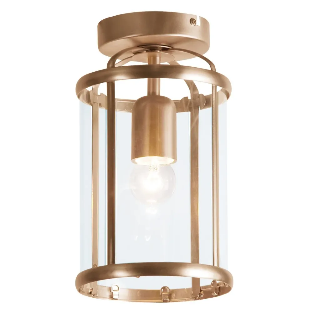 Steinhauer plafondlamp pimpernel - 1 lichts - 16x 26 cm - brons
