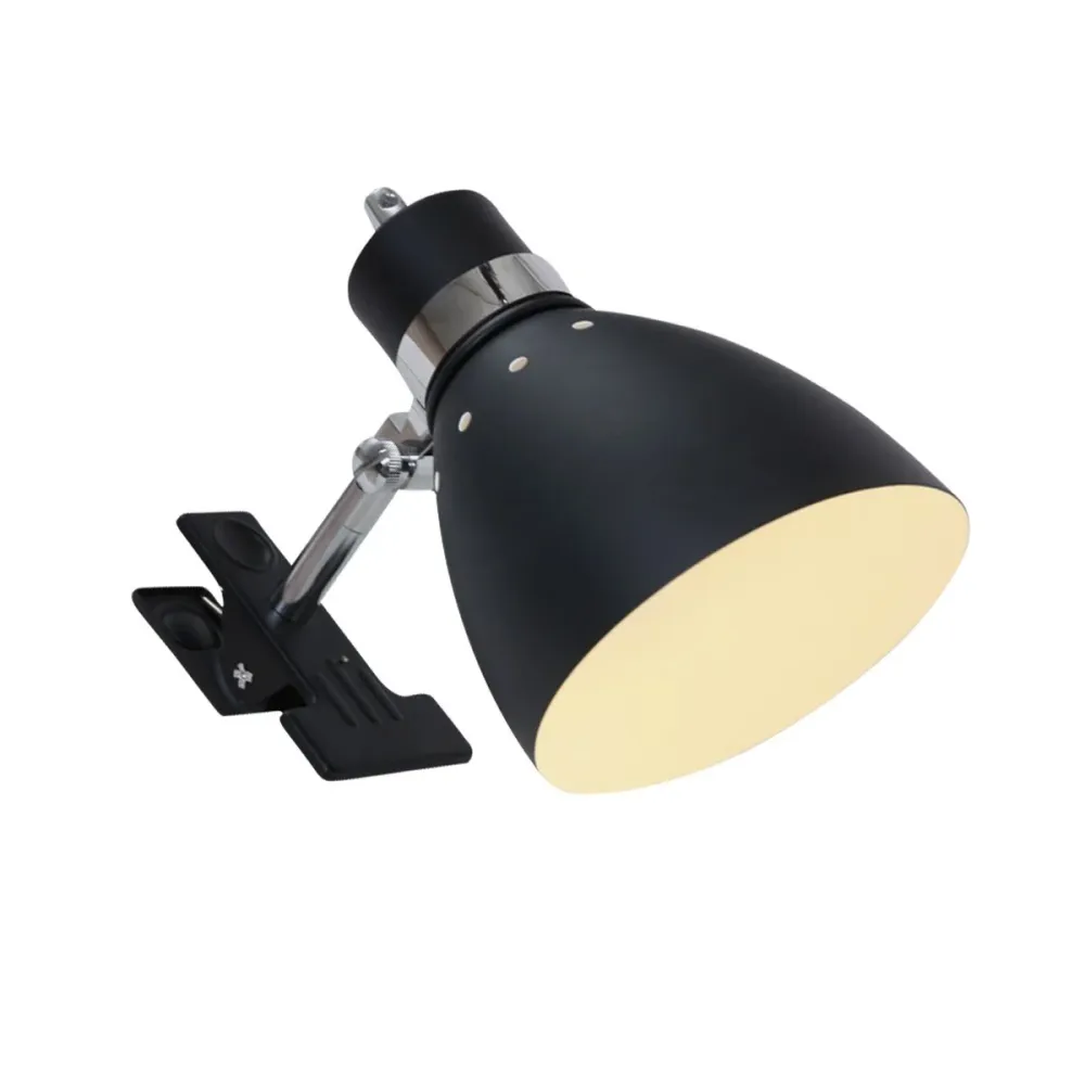 Steinhauer spot klemspot - 1 lichts - 23x 23 cm - zwart