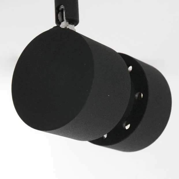 Steinhauer spot natasja - 4 lichts - 90x 12 cm - zwart