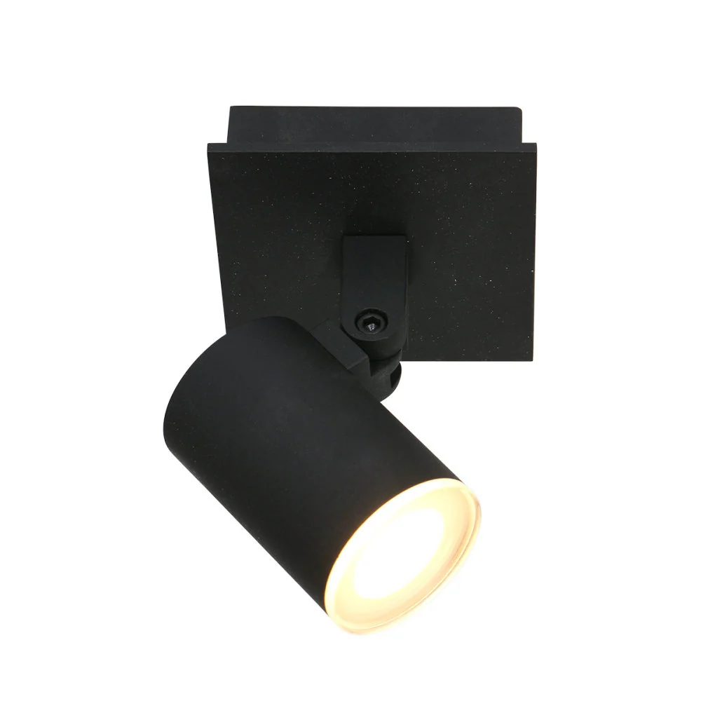 Steinhauer spot points - 1 lichts - 10x 16 cm - zwart