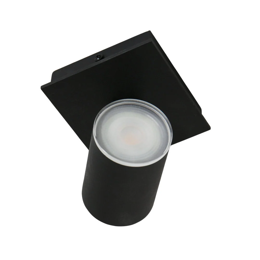 Steinhauer spot points - 1 lichts - 10x 16 cm - zwart