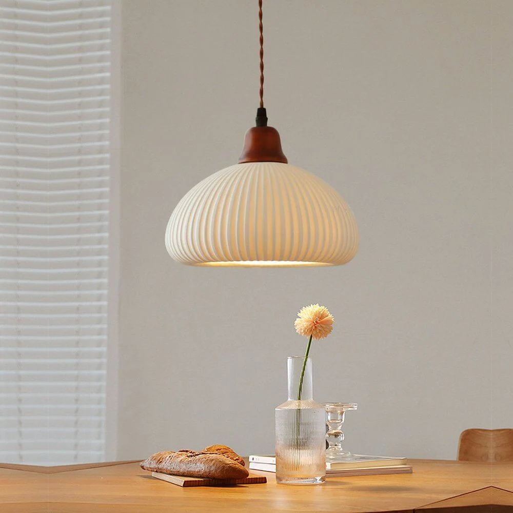 Stijlvolle Keramische Hanglamp - Rustiek Design A