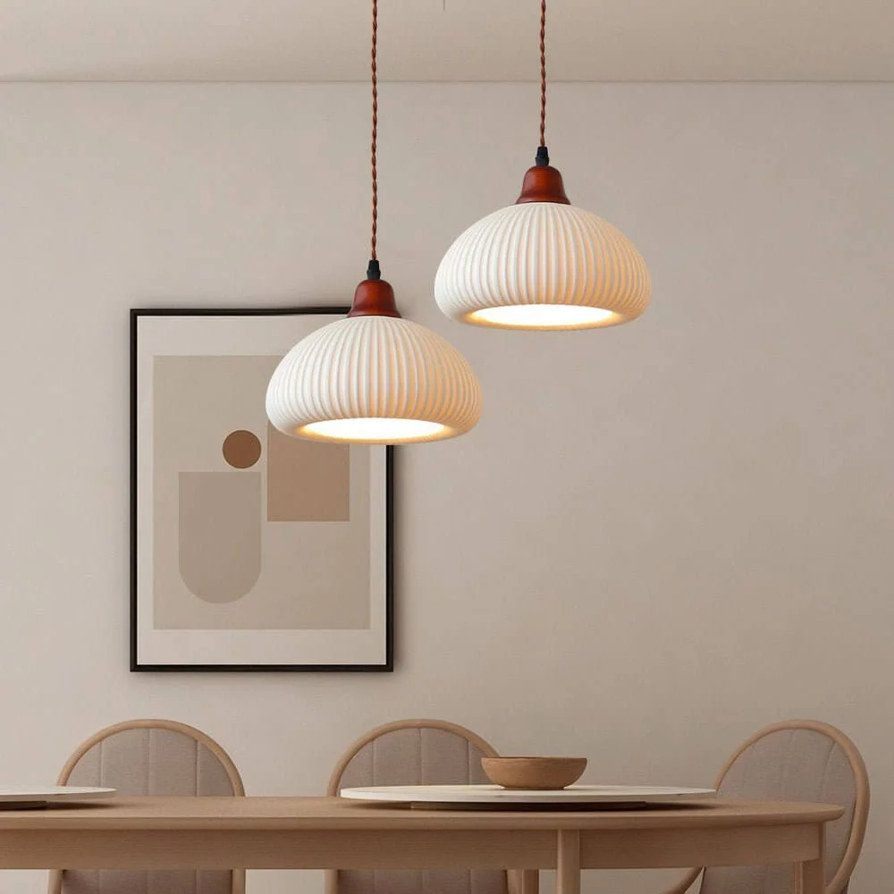 Stijlvolle Keramische Hanglamp - Rustiek Design A