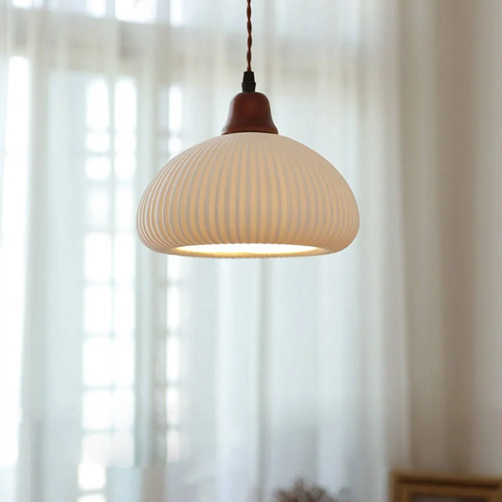 Stijlvolle Keramische Hanglamp - Rustiek Design A