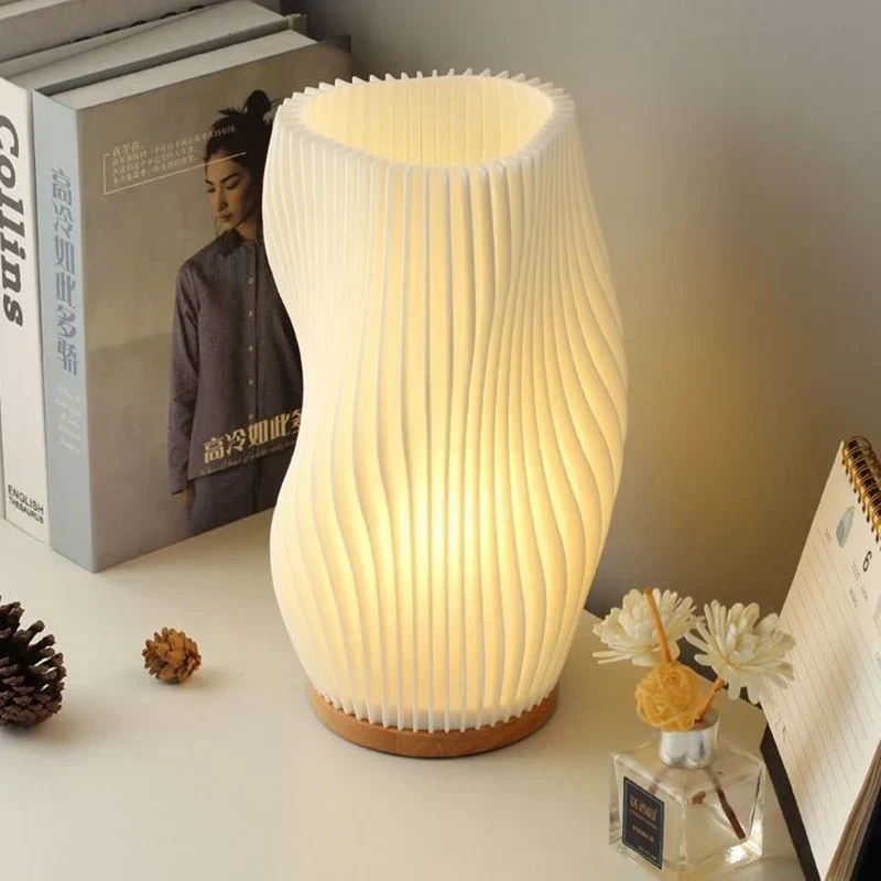 Swirl LED Tafellamp - Modern Design | Warm Licht