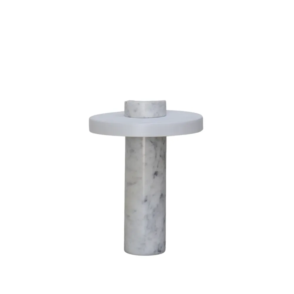 Tafellamp - Arles - Marmer - D22 / H30 centimeter