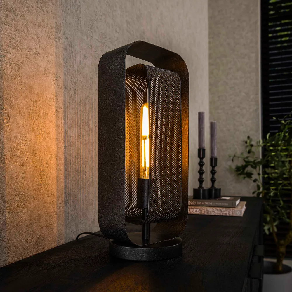 Tafellamp Torch - Zwart - Mesh Tafellampen