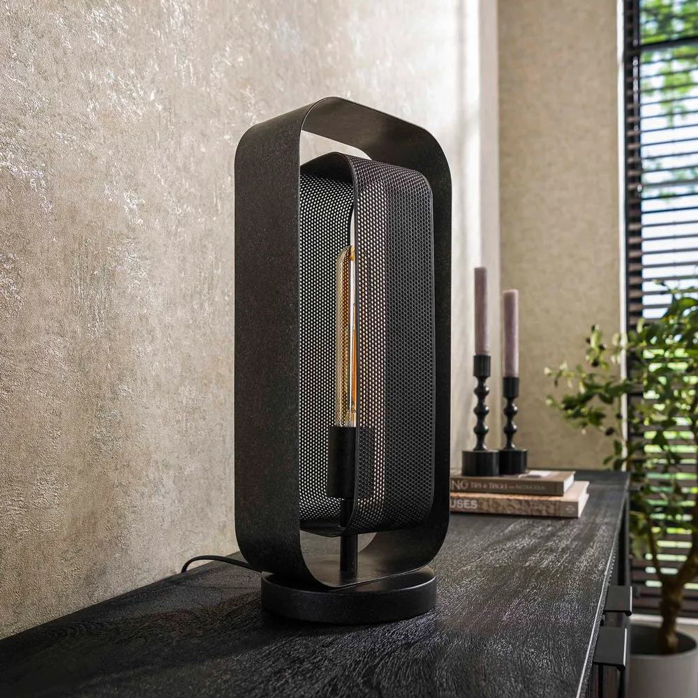 Tafellamp Torch - Zwart - Mesh Tafellampen