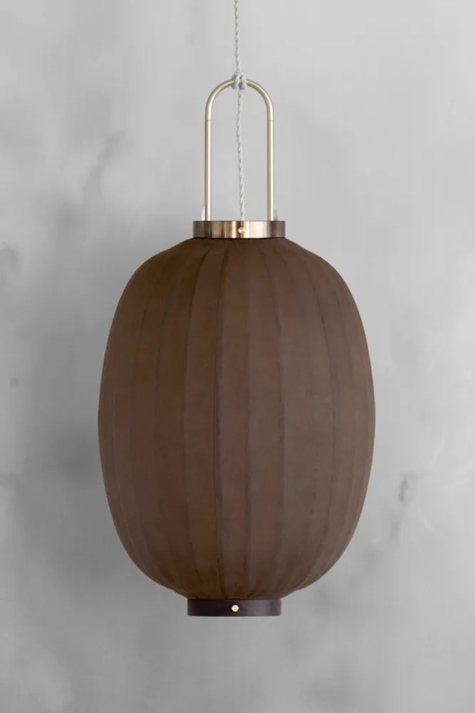 Plant Dyed Lantern Brown Taiwan Lantern