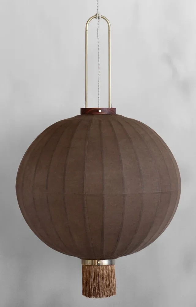 Plant Dyed Lantern Brown Taiwan Lantern