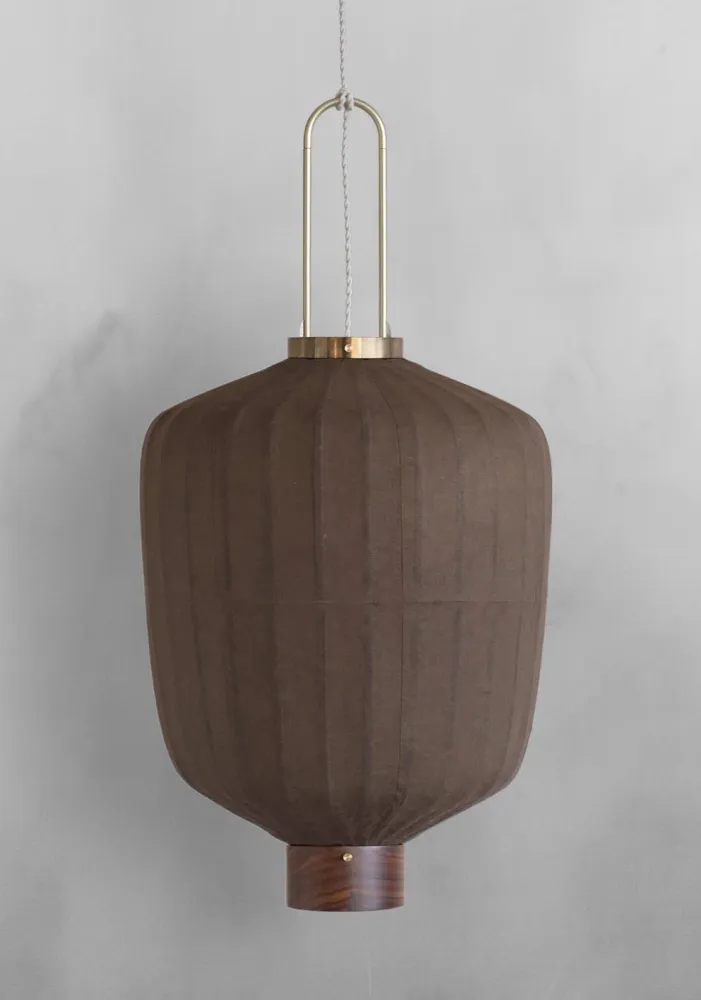 Plant Dyed Lantern Brown Taiwan Lantern