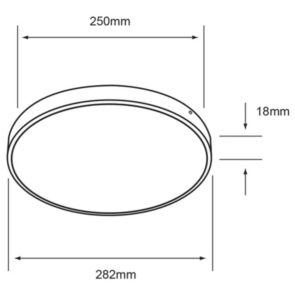 DOWNLIGHT LED EMPOTRABLE BOTE INTEGRAL 12 CM O SOBREPONER 15 W LUZ DE DIA NO ATENUABLE TECNOLITE