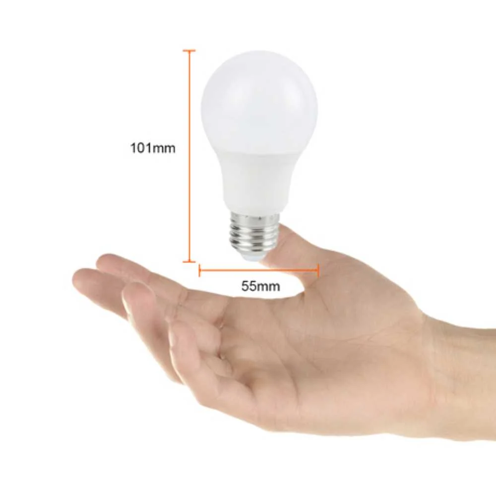 FOCO A19 LED 5 W LUZ DE DIA BASE E27 NO ATENUABLE TECNOLITE