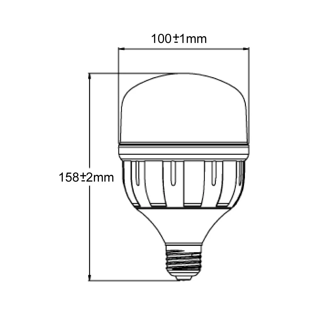 FOCO DE ALTA POTENCIA LHB LED 30 W LUZ DE DIA BASE E27 NO ATENUABLE 30LHBLEDT65MV200 *** OFRECER P507077-06 O 86323 *** TE...