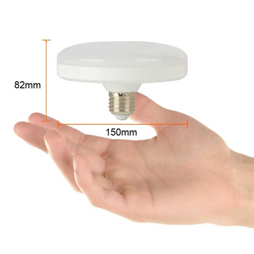 FOCO CIRCULAR LED 12 W LUZ DE DIA BASE E27 NO ATENUABLE TECNOLITE
