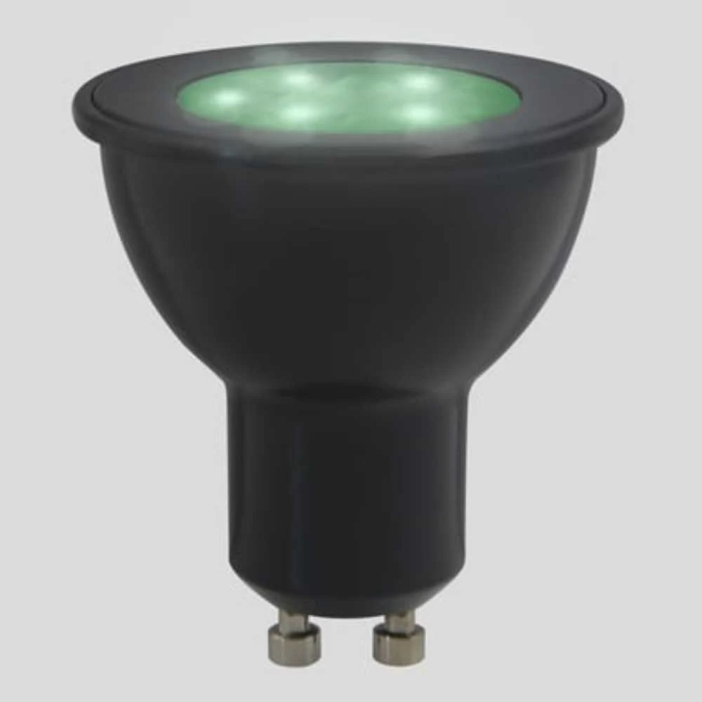 FOCO GU10 LED 6W LUZ DE LUNA COLOR VERDE BASE GU10 IP65 NO ATENUABLE TECNOLITE