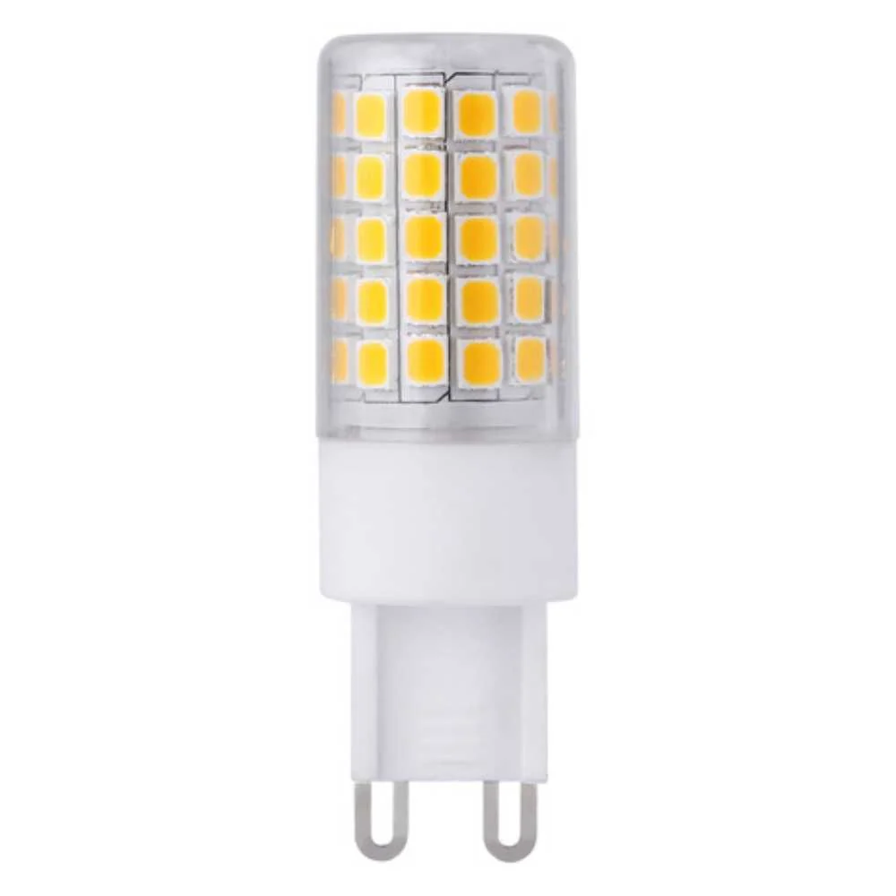 FOCO JCD 360 LED AMPOLLETA 6 W LUZ CALIDA BRILLANTE BASE G9 FLICKER FREE ATENUABLE *** OFRECER G95WDIMWWC *** TECNOLITE
