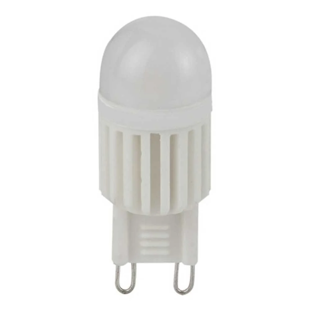 FOCO JCD LED AMPOLLETA 3 W LUZ CALIDA BRILLANTE BASE G9 ATENUABLE G9D-LED/3W/30 *** OFRECER LED-G9/BC *** TECNOLITE