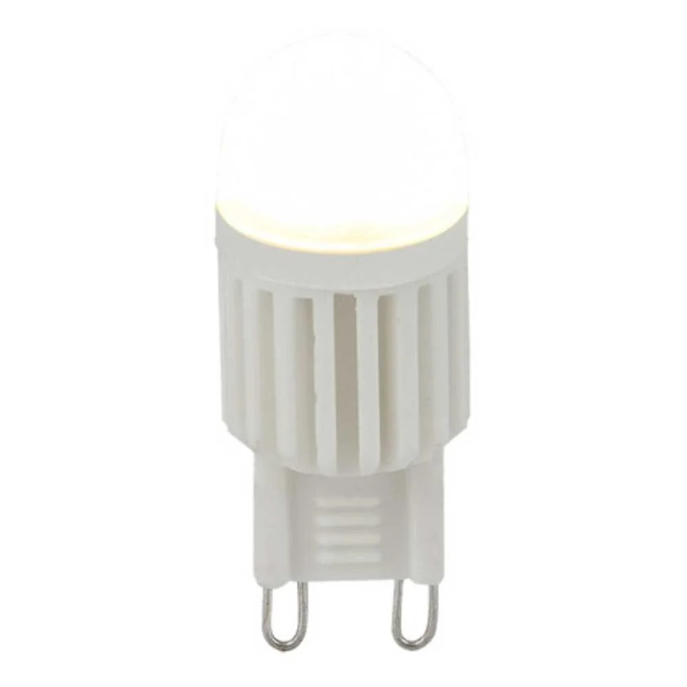 FOCO JCD LED AMPOLLETA 3 W LUZ CALIDA BRILLANTE BASE G9 ATENUABLE G9D-LED/3W/30 *** OFRECER LED-G9/BC *** TECNOLITE