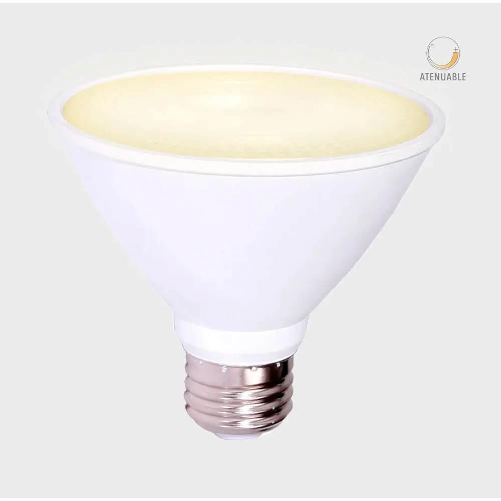 FOCO PAR30 LED 10 W LUZ CALIDA BRILLANTE BASE E27 ATENUABLE 10DPAR30LED30V40 TECNOLITE