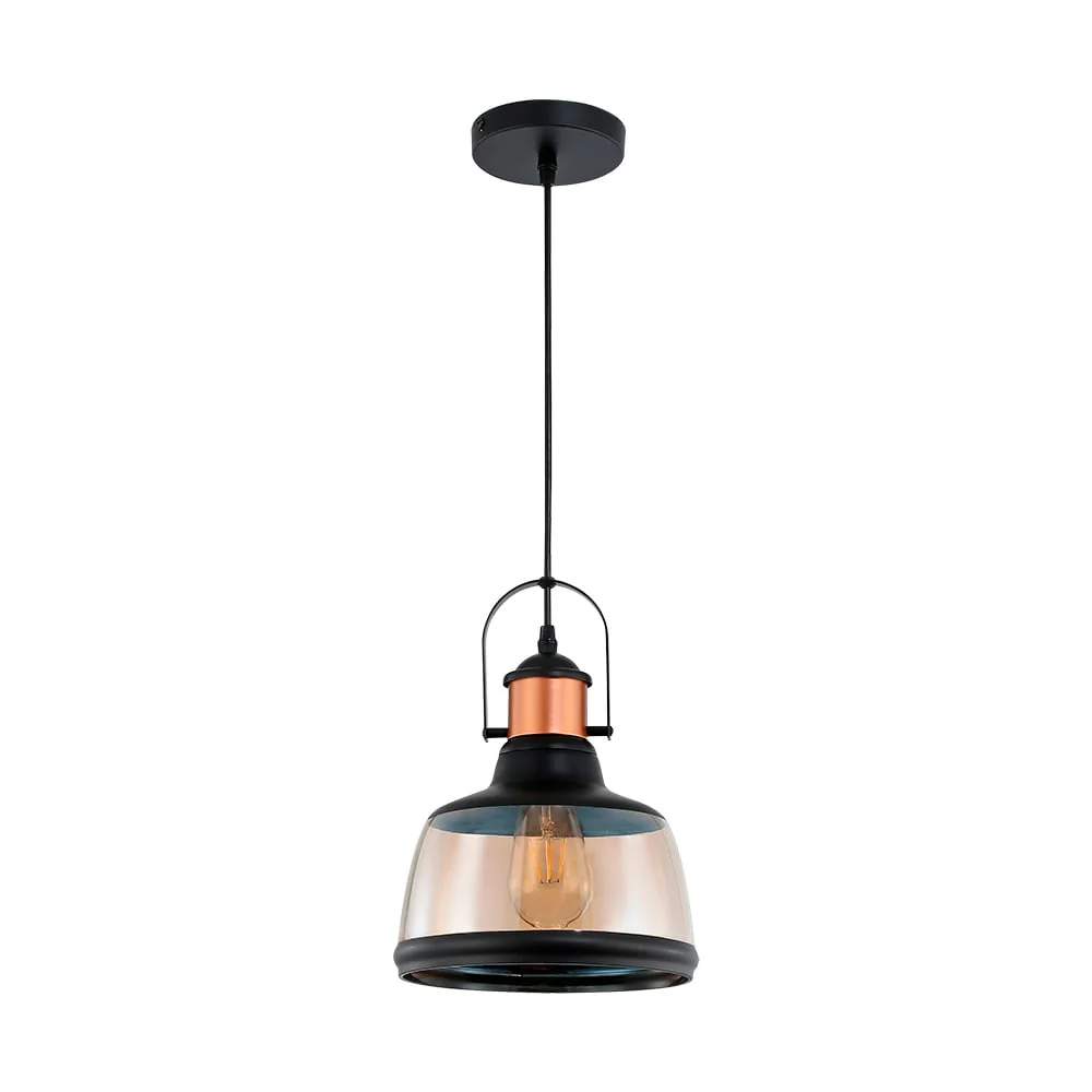 LAMPARA COLGANTE DE CRISTAL 1.31 M DE ALTURA POTENCIA MAX. 60 W 1 BASE E27 NO INCLUYE FOCO TECNOLITE
