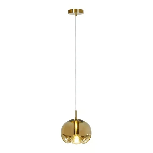 LAMPARA COLGANTE DE CRISTAL 1.50 M DE ALTURA POTENCIA MAX. 60 W 1 BASE E27 NO INCLUYE FOCO 60CTL8280MVDCA TECNOLITE