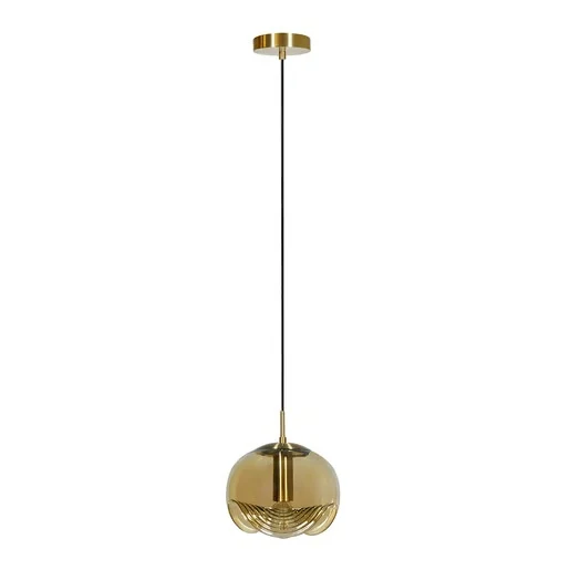 LAMPARA COLGANTE DE CRISTAL 1.50 M DE ALTURA POTENCIA MAX. 60 W 1 BASE E27 NO INCLUYE FOCO 60CTL8280MVDCA TECNOLITE