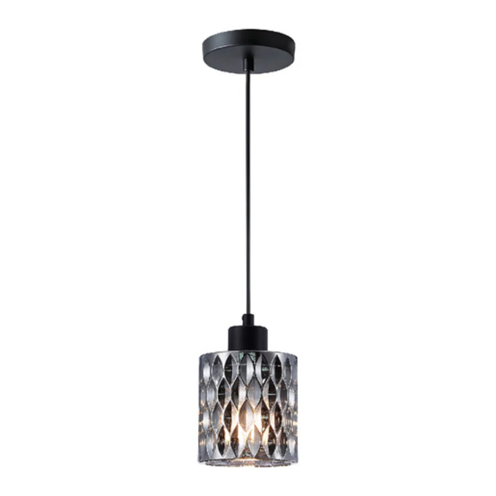 LAMPARA COLGANTE DE CRISTAL 1.70 M DE ALTURA POTENCIA MAX. 60 W 1 BASE E27 NO INCLUYE FOCO 60CTL8360MVCH TECNOLITE