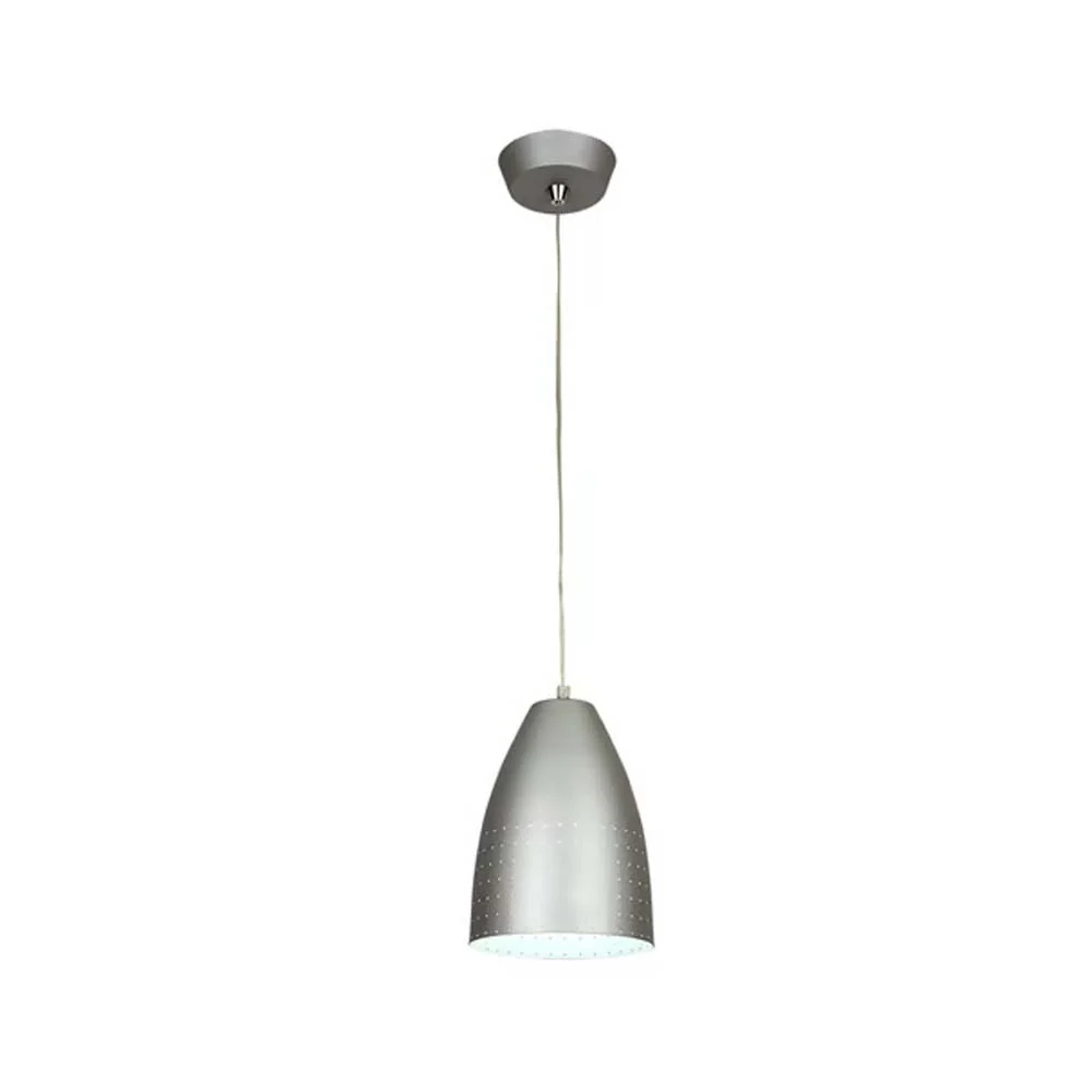 LAMPARA COLGANTE LED DE METAL 1.40 M DE ALTURA BASE E27 POTENCIA MAX. 60 W NO INCLUYE FOCO TECNOLITE