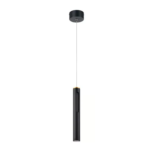 LAMPARA COLGANTE LED DE METAL 1.50 M DE ALTURA 8 W LUZ CALIDA BRILLANTE DIRECTA E INDIRECTA IRC 90 NO ATENUABLE 8CTLLED174...