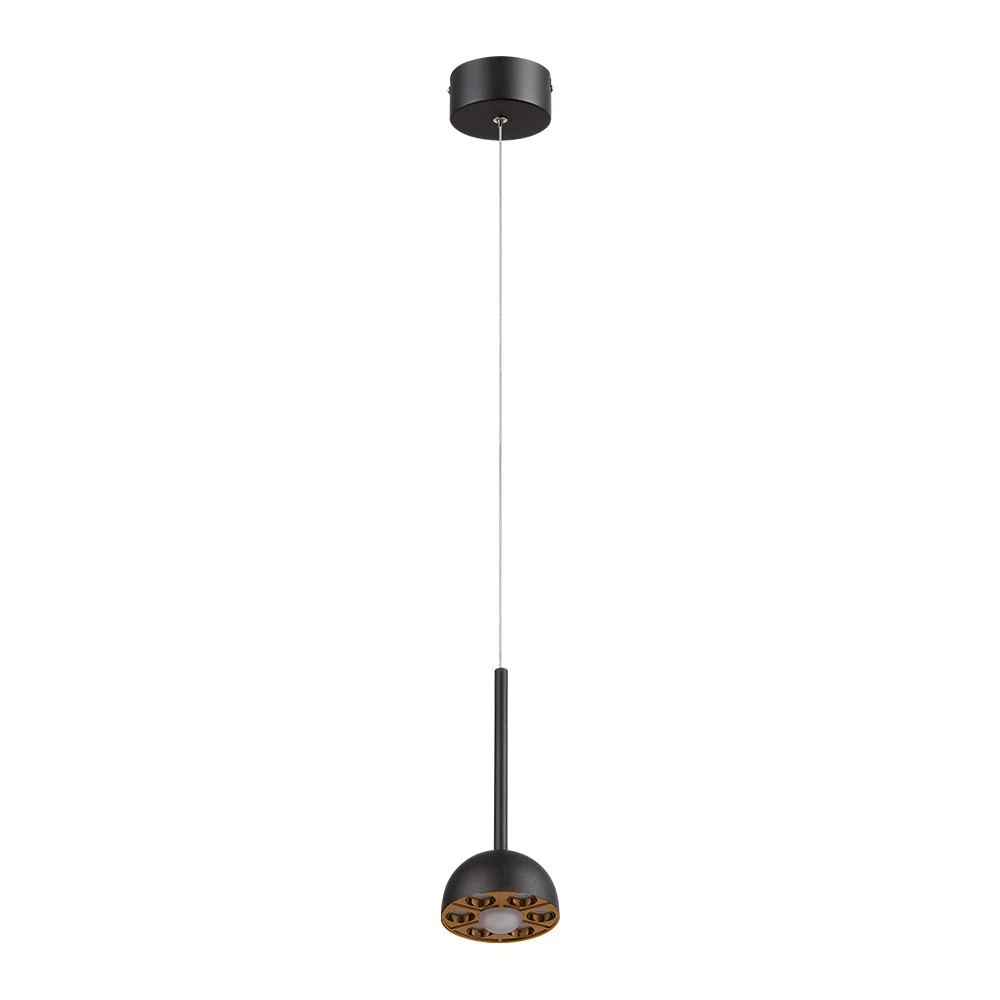 LAMPARA COLGANTE LED DE METAL 1.50 M DE ALTURA 9 W LUZ CALIDA BRILLANTE IRC 90 NO ATENUABLE 09CTLLED8302MV30ND TECNOLITE