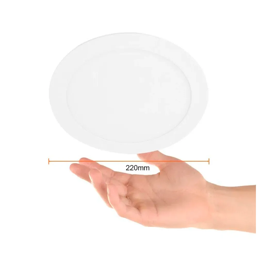 LAMPARA EMPOTRABLE DOWNLIGHT LED 18 W LUZ BLANCA NEUTRA NO ATENUABLE TECNOLITE
